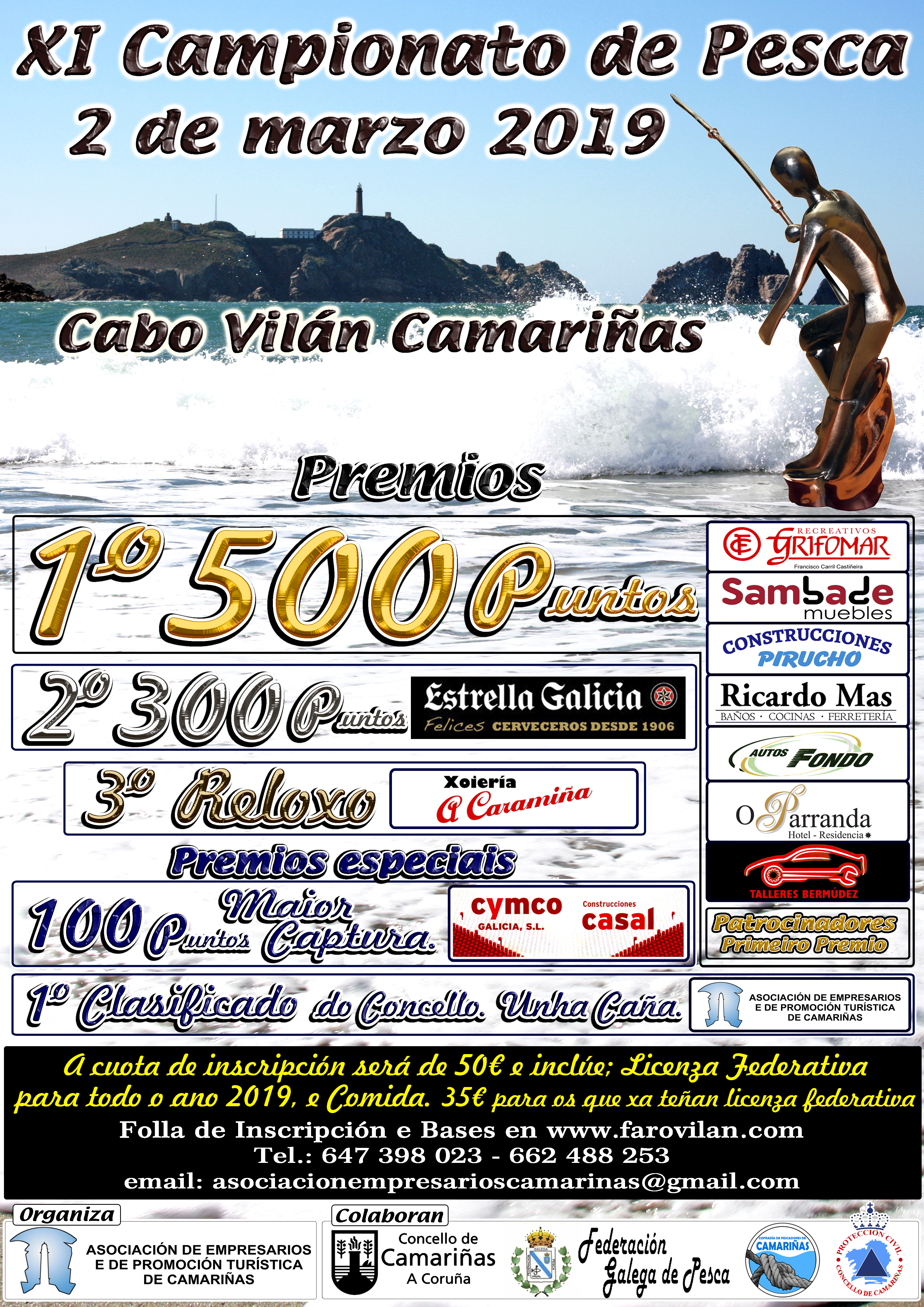 XI Campeonato de pesca 2019